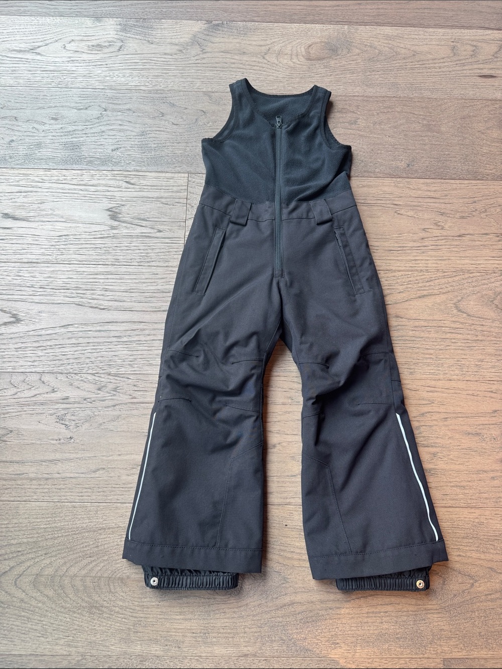 Reima Black Waterproof Snow Bib Pants